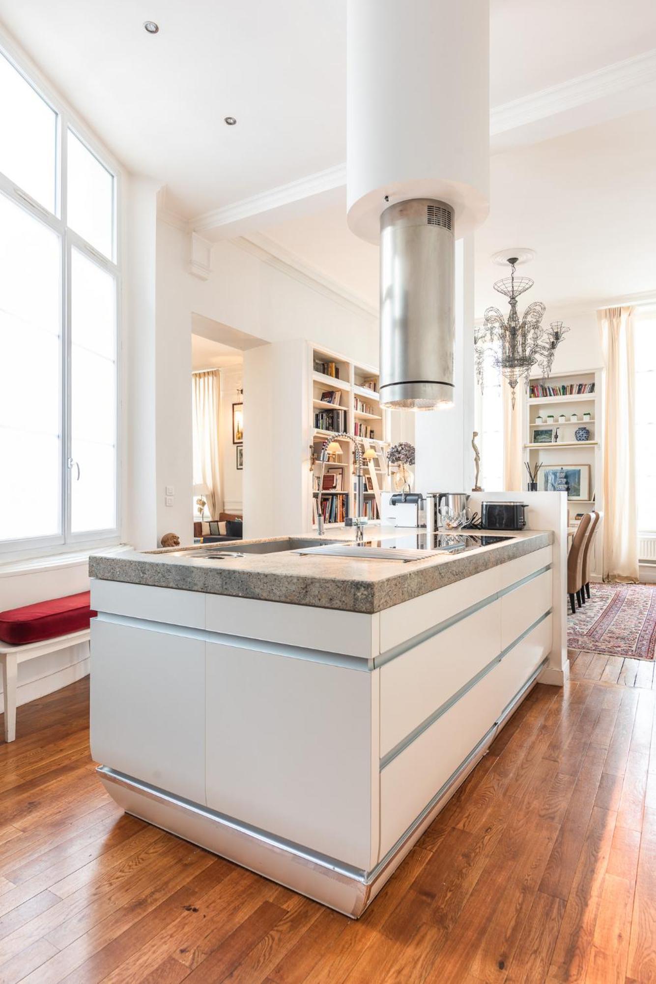 Luxury Typical Parisian Flat - 5 Min From Louvre Appartement