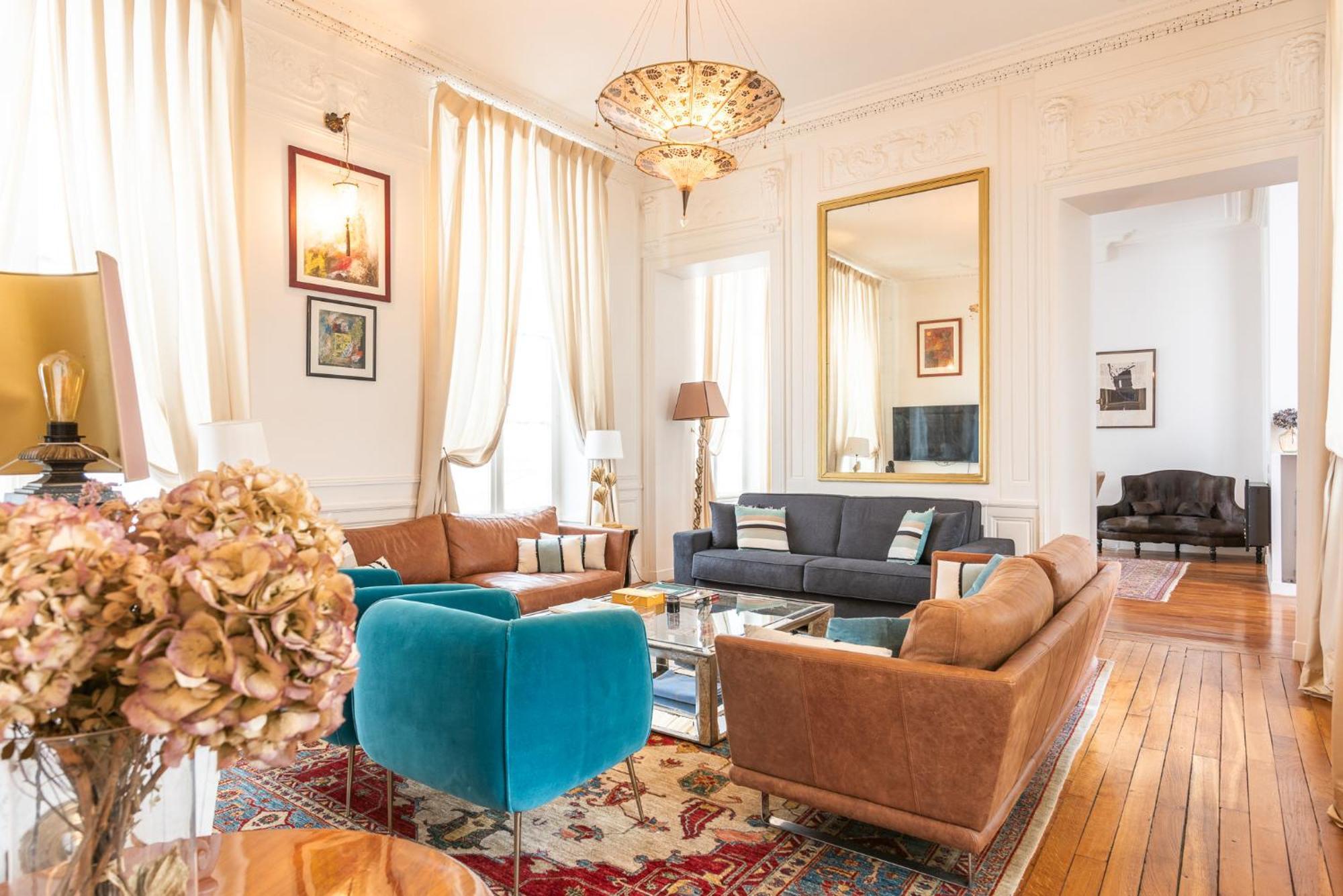 Luxury Typical Parisian Flat - 5 Min From Louvre Parijs